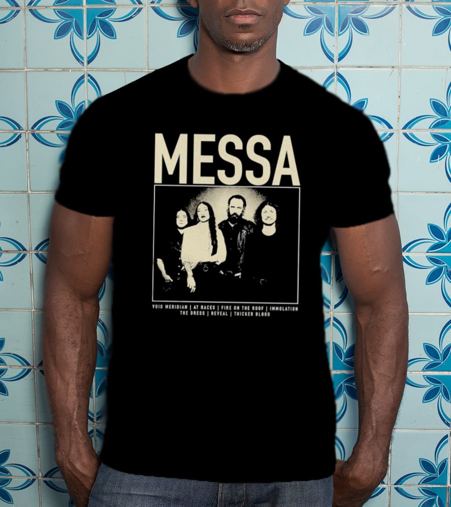 Messa Foxglove At Once Face On The Sand Unsolation The Drill I Dread Thicker Blood T-Shirt