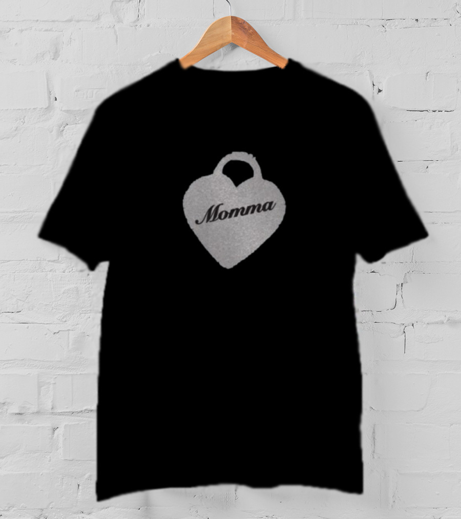Momma Heart Charm T-Shirt