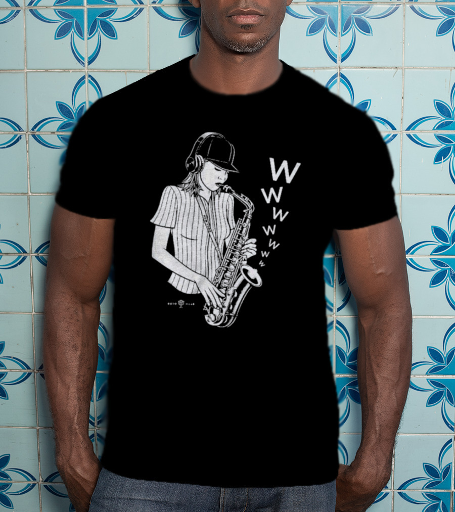 New York Yankees The Sax Lady T-Shirt