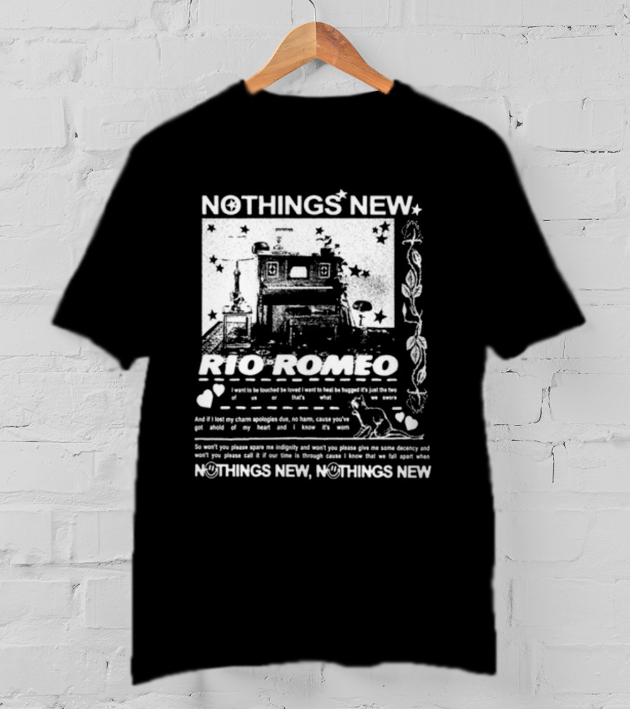Nothing's New Nothing's New Rio Romeo House Stars Cats Balloons T-Shirt