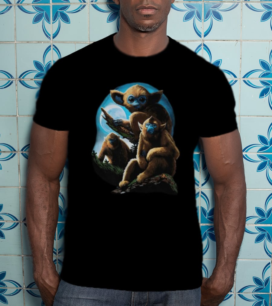 Ochi Species Moonlit Fantasy Creatures T-Shirt