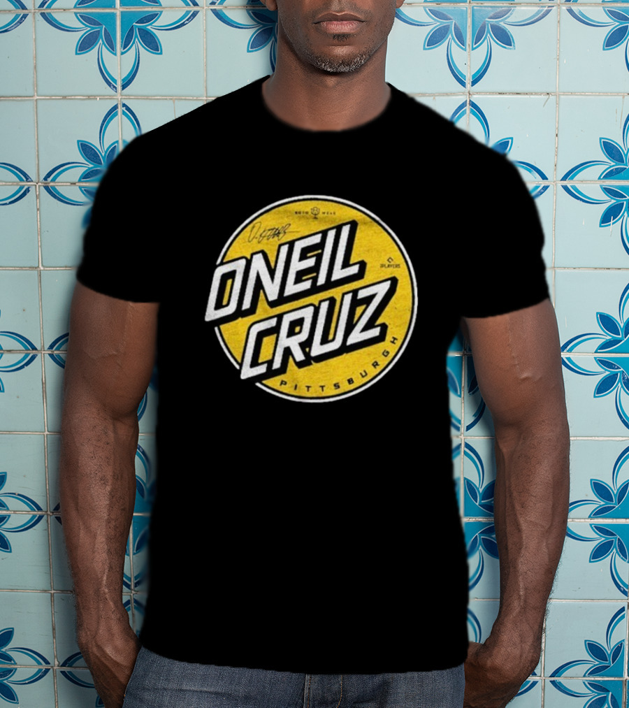 Oneil Cruz Pittsburgh Pirates Moto Wear Players Circle T-Shirt