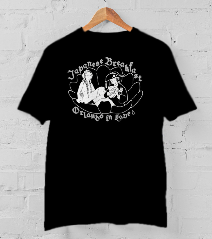 Japanese Breakfast Orlando In Love Cobalt Lotus Duo T-Shirt