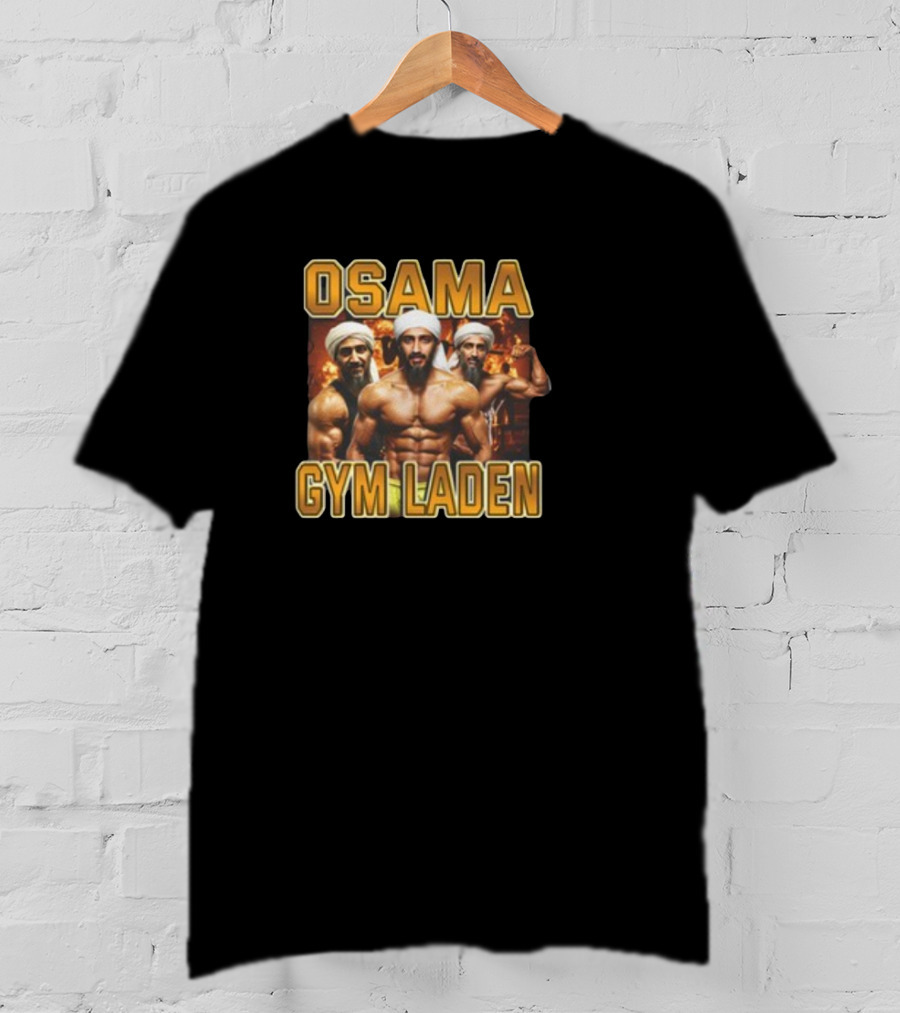 Osama Gym Laden Lifting T-Shirt