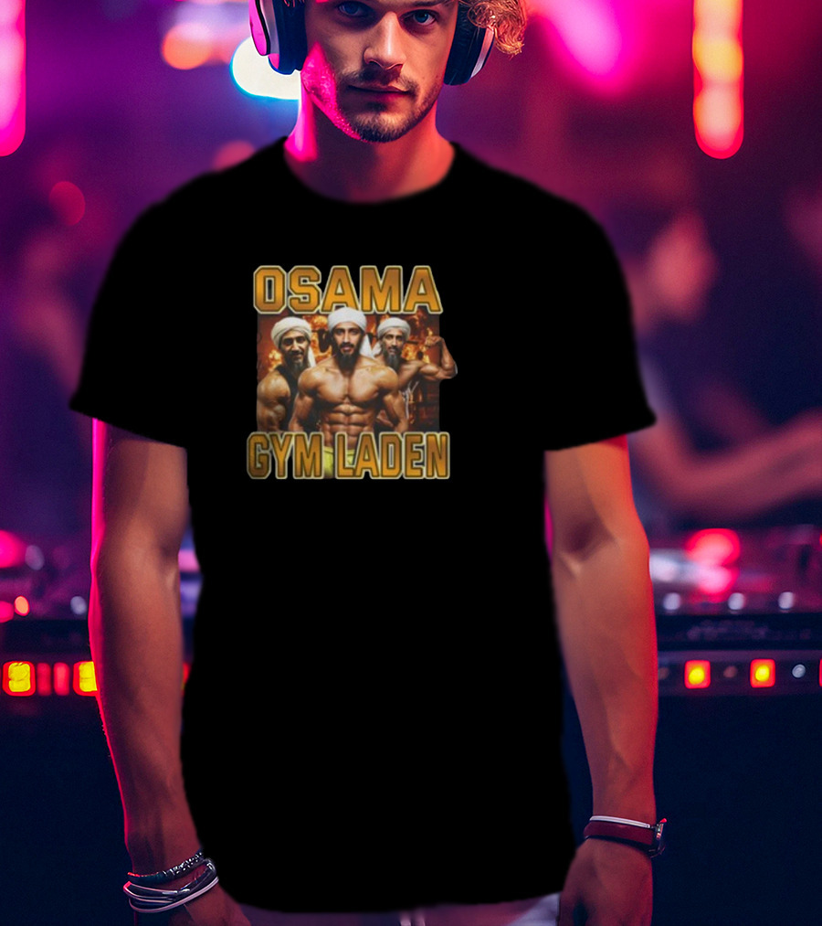 Osama Gym Laden Lifting T-Shirt