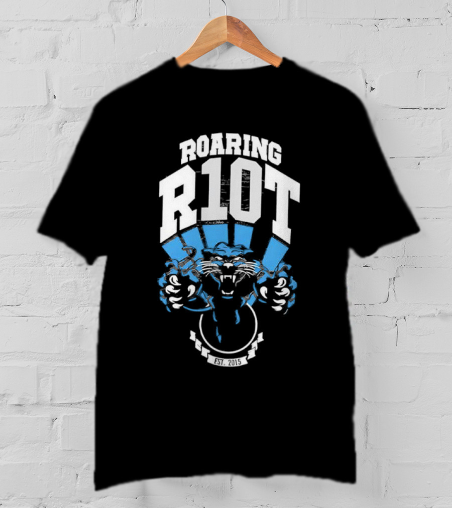 Roaring R1OT Blue Panther 2025 T-Shirt