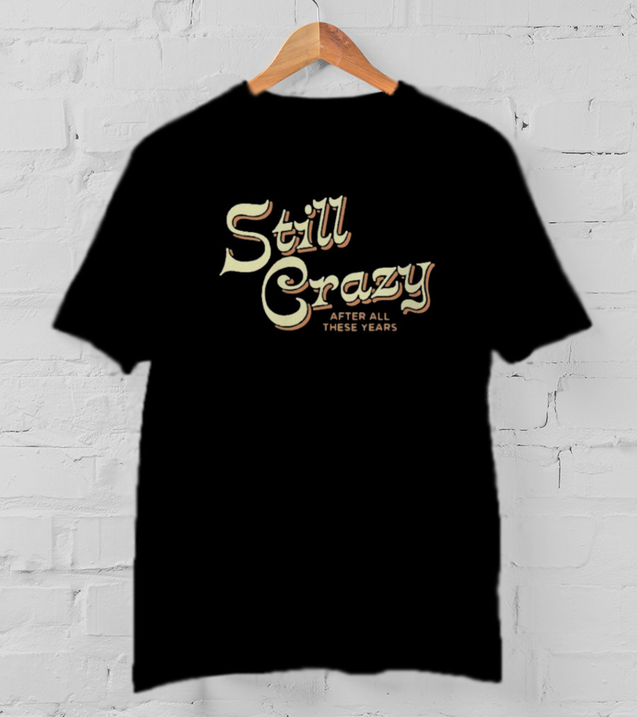 Paul Simon Still Crazy After All These Years Retro Style T-Shirt