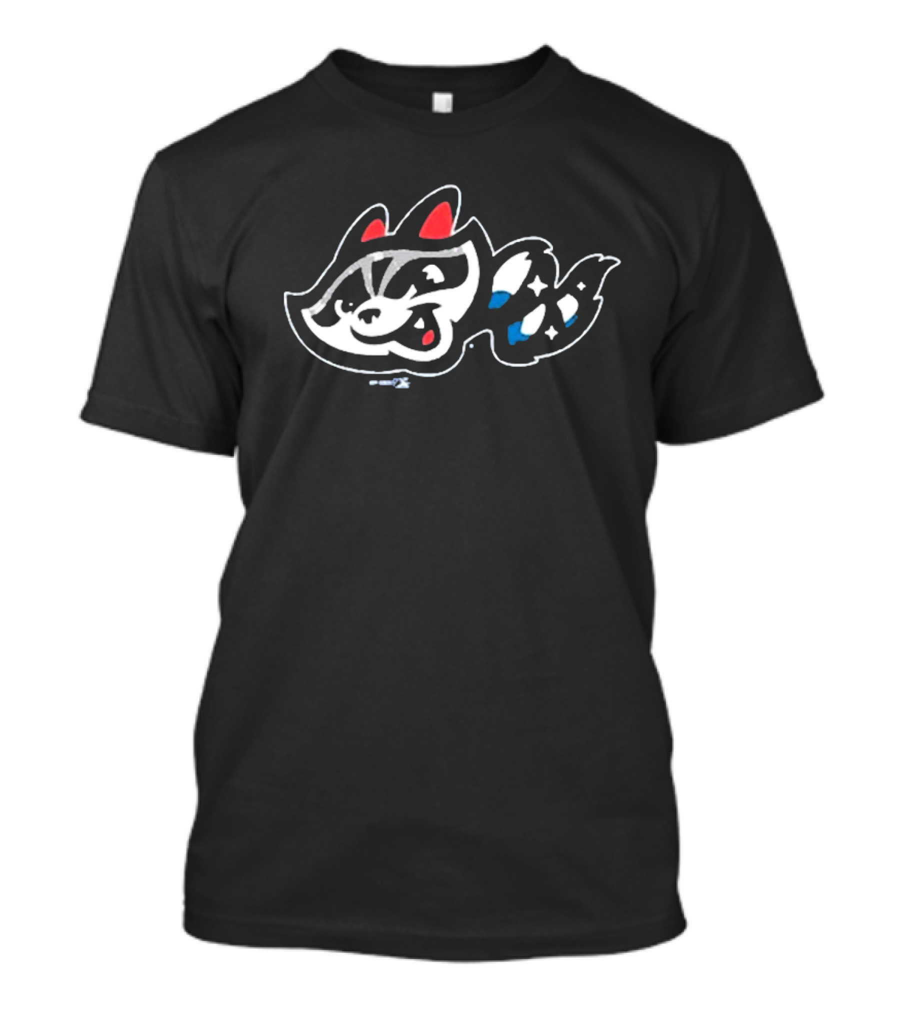 Rocket City Trash Pandas Raccoon Mascot Royal Home T-Shirt