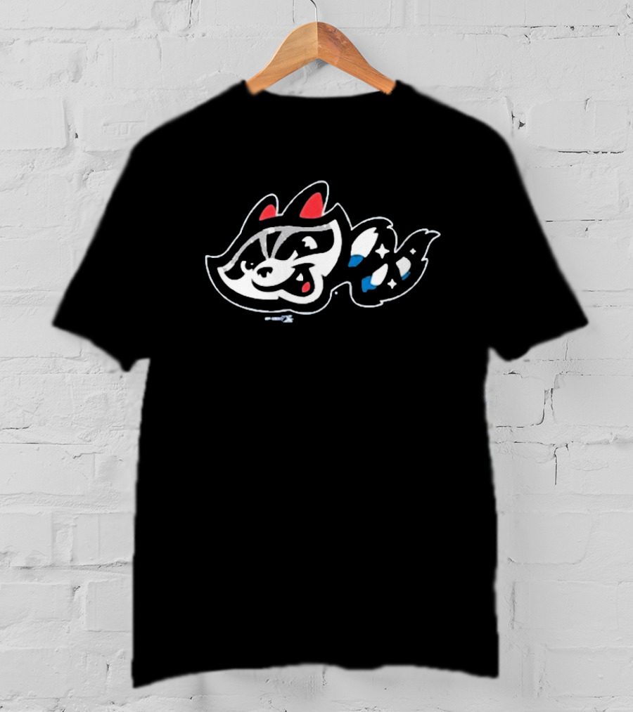 Rocket City Trash Pandas Raccoon Mascot Royal Home T-Shirt
