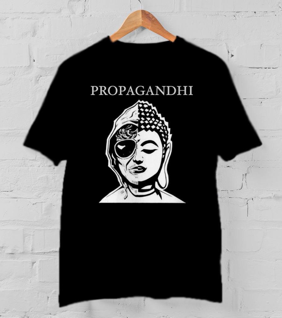 Propagandhi Half Buddha Half Punk Face T-Shirt