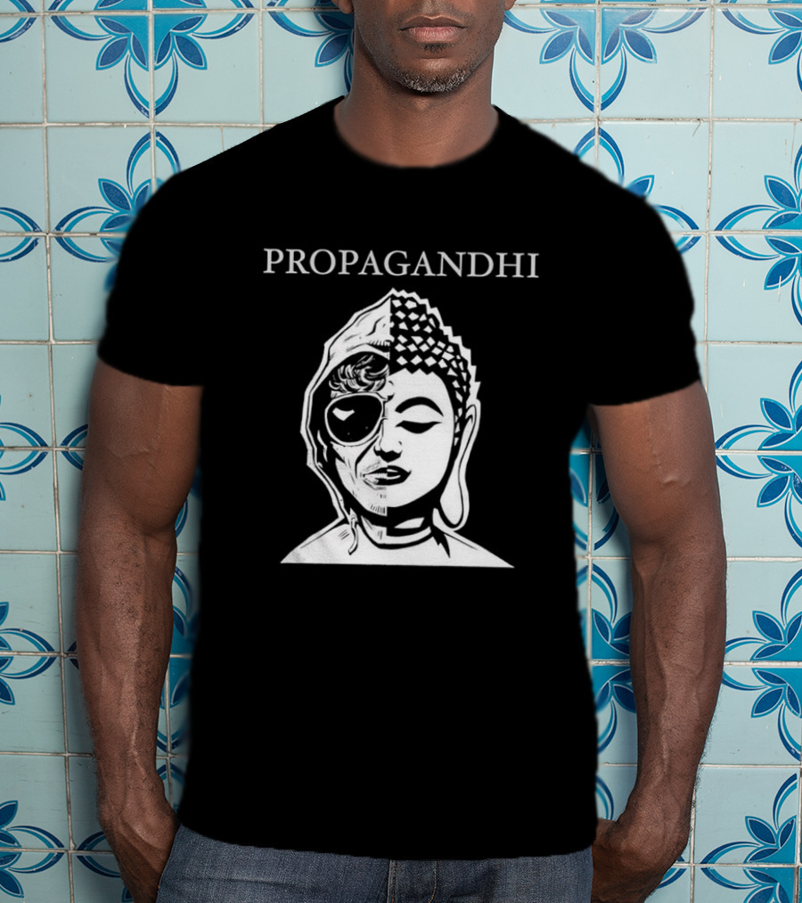 Propagandhi Half Buddha Half Punk Face T-Shirt