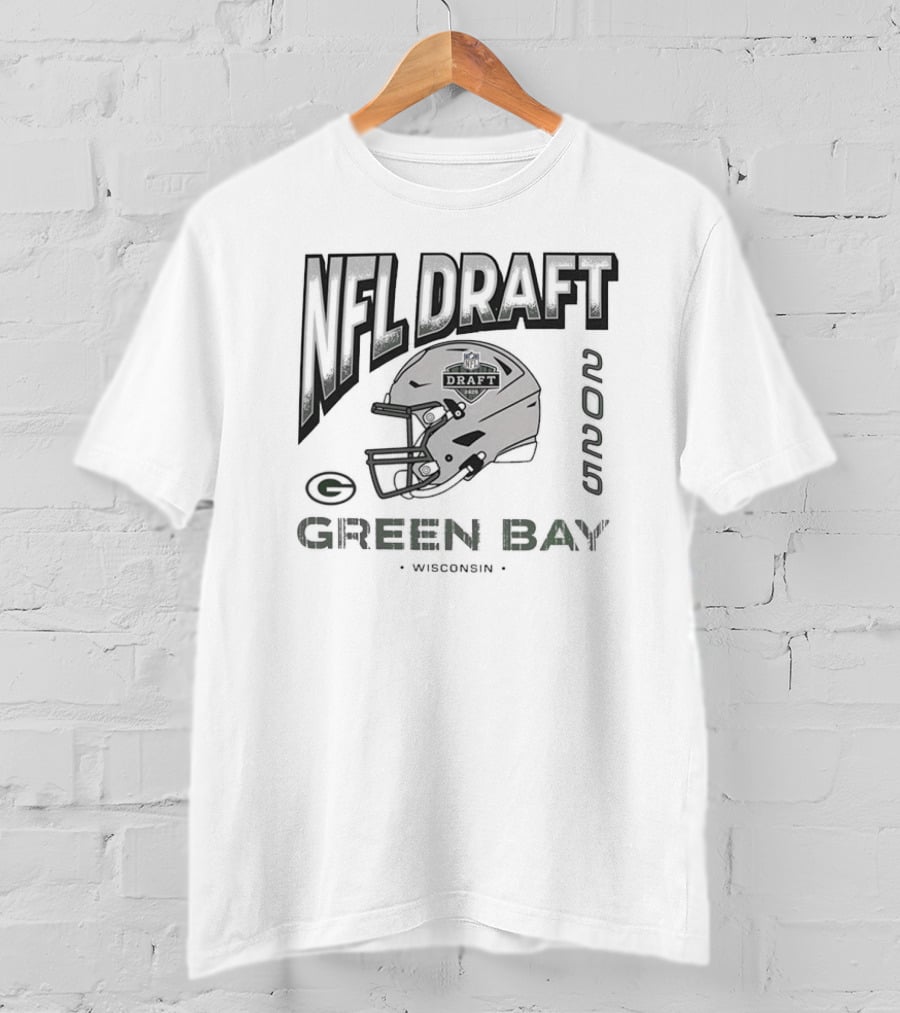 Green Bay Packers 2025 NFL Draft Wisconsin T-Shirt