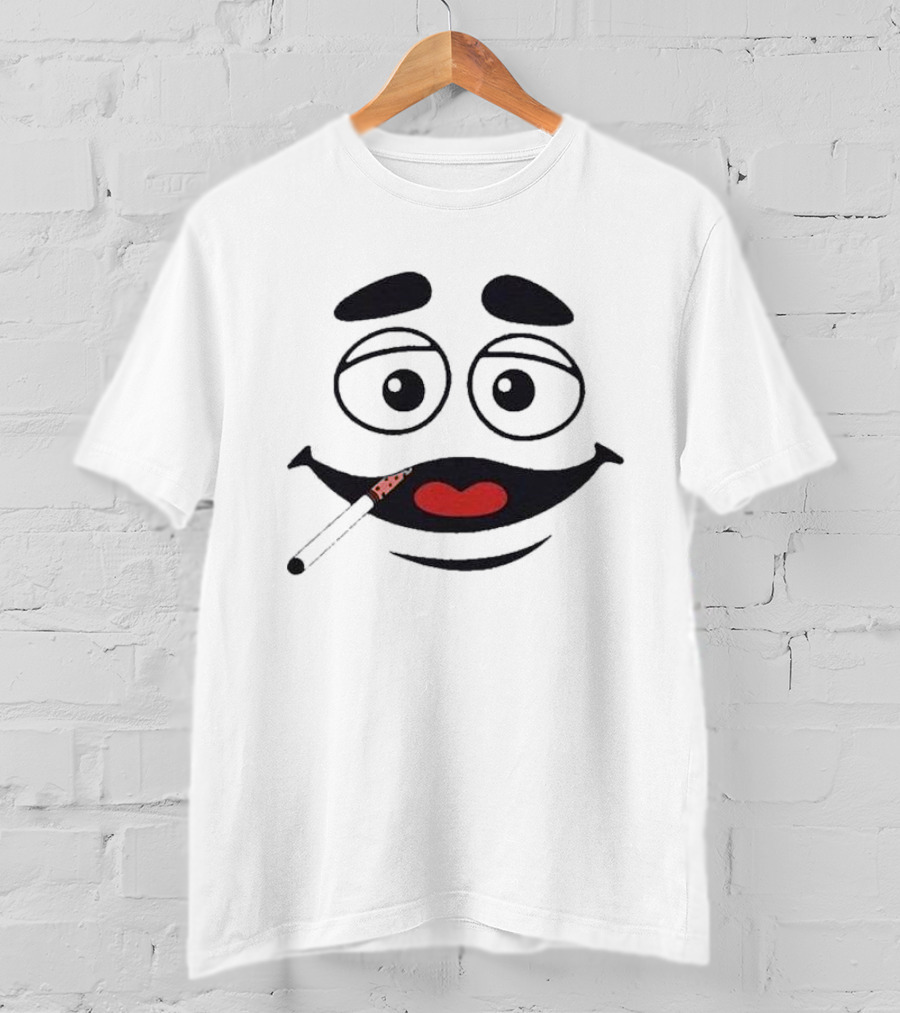 Grimace Monster Smoking T-Shirt