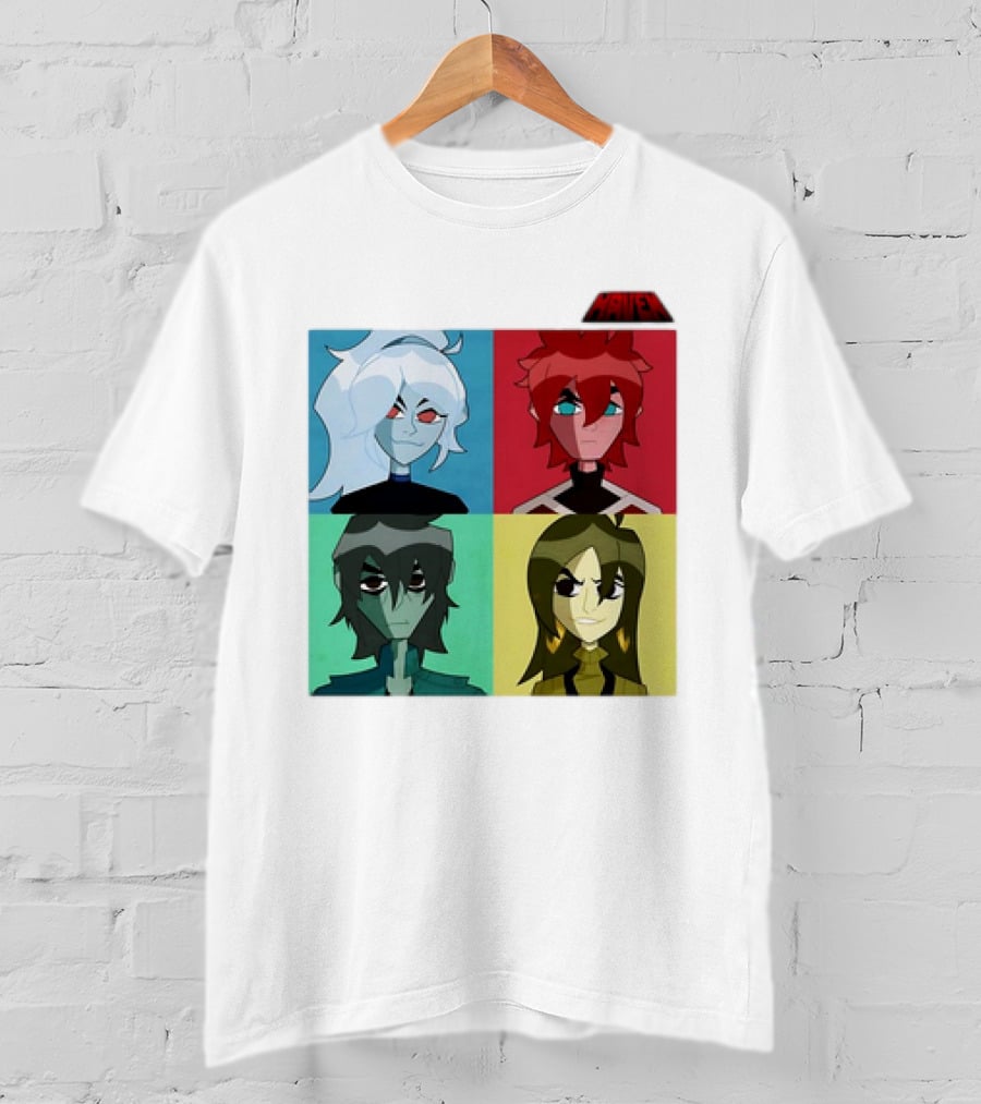 HAVEN Character Cast Art Style With Four Characters T-Shirt