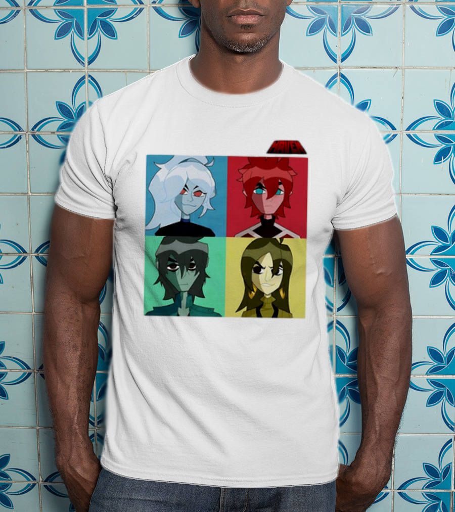 HAVEN Character Cast Art Style With Four Characters T-Shirt