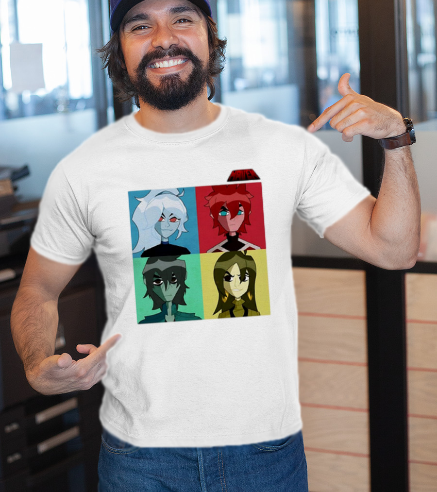 HAVEN Character Cast Art Style With Four Characters T-Shirt