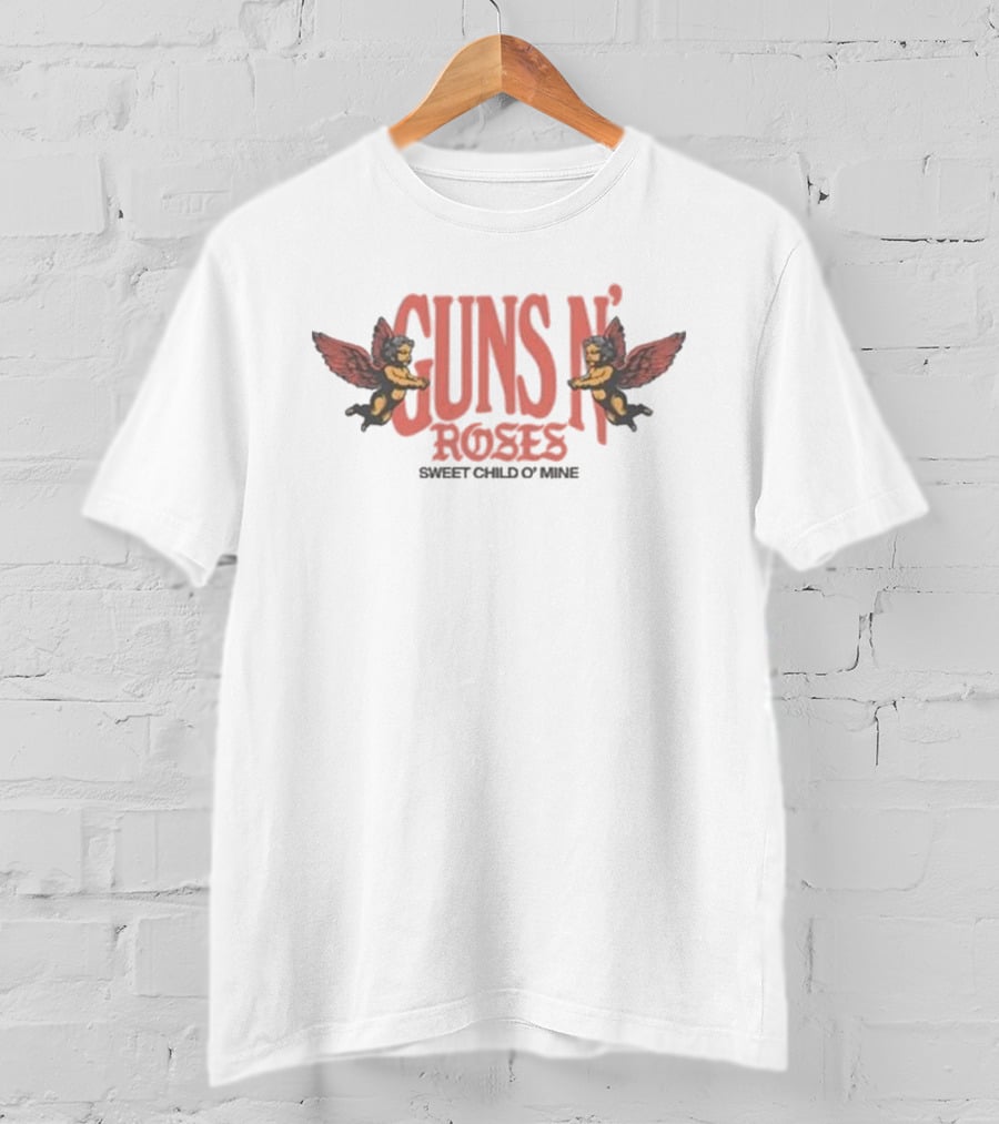 Guns N’ Roses Sweet Child O’ Mine Cherubs 2025 T-Shirt