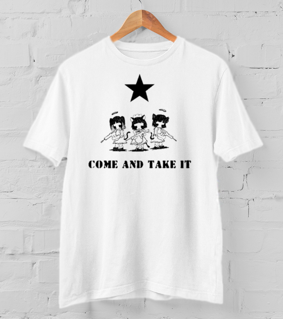 Happy UFO Oekaki Come And Take It T-Shirt