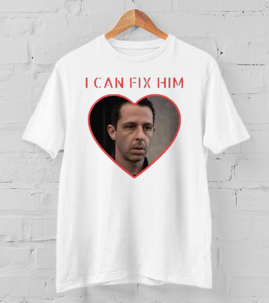I Can Fix Him Kendall Roy Heart Outline Fan Merch T-Shirt