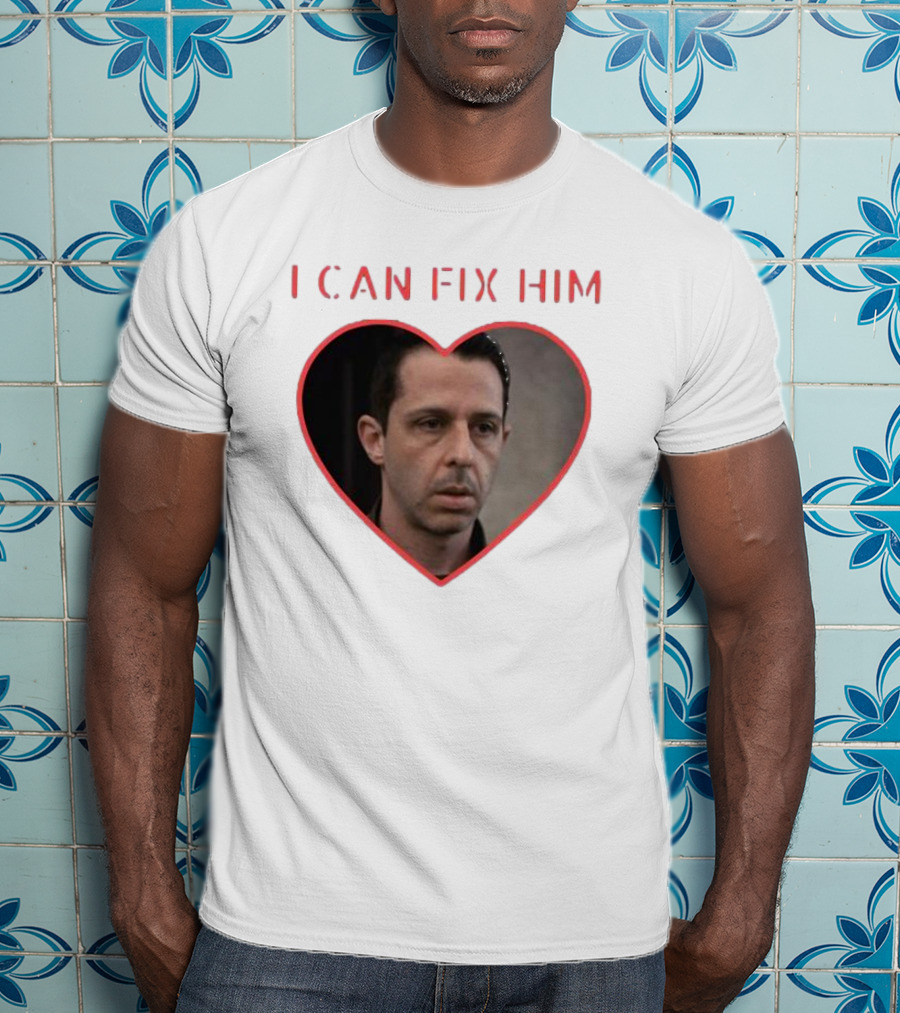 I Can Fix Him Kendall Roy Heart Outline Fan Merch T-Shirt