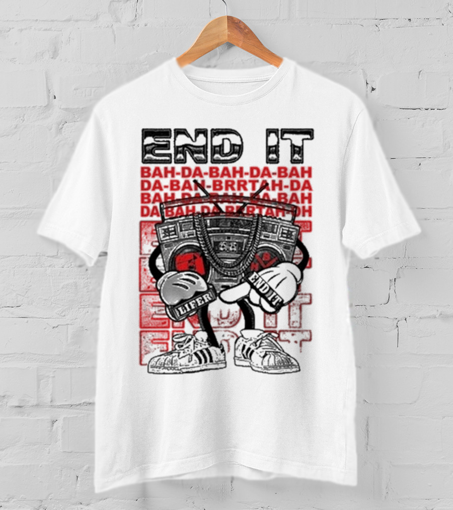 End It Holymountainprinting Baltimore Hardcore HB Lifer Ba Ba Ba Ba Ba Ba Ba Ba T-Shirt