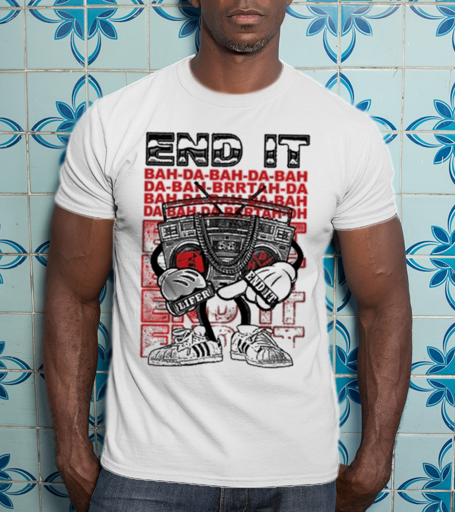 End It Holymountainprinting Baltimore Hardcore HB Lifer Ba Ba Ba Ba Ba Ba Ba Ba T-Shirt