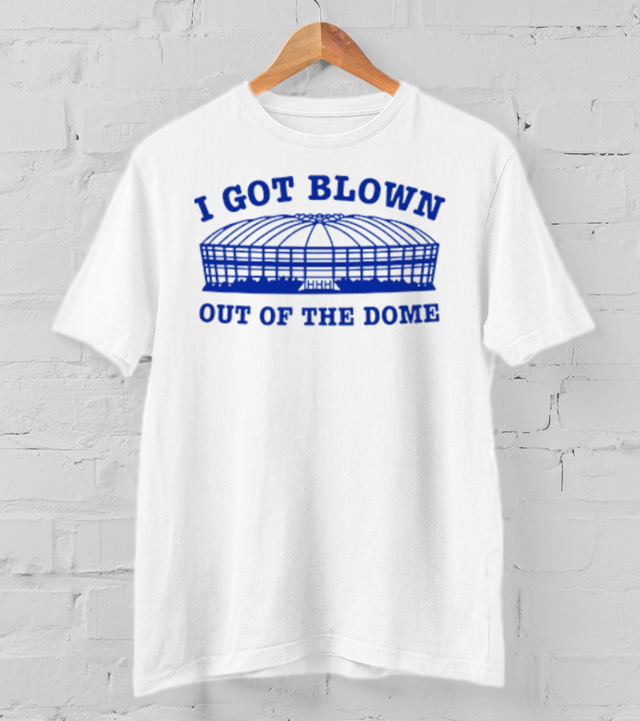 I Got Blown Out Of The Dome Stadium Illustration T-Shirt