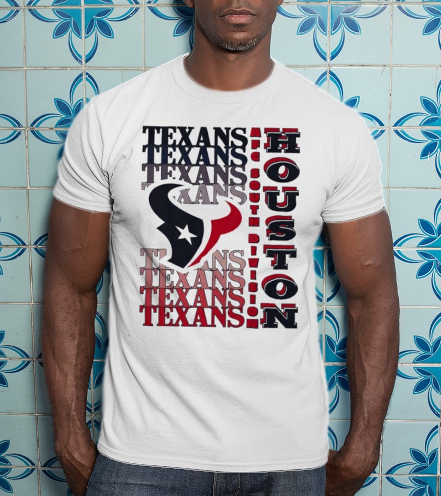 Houston Texans AFC South Division Texans Football T-Shirt