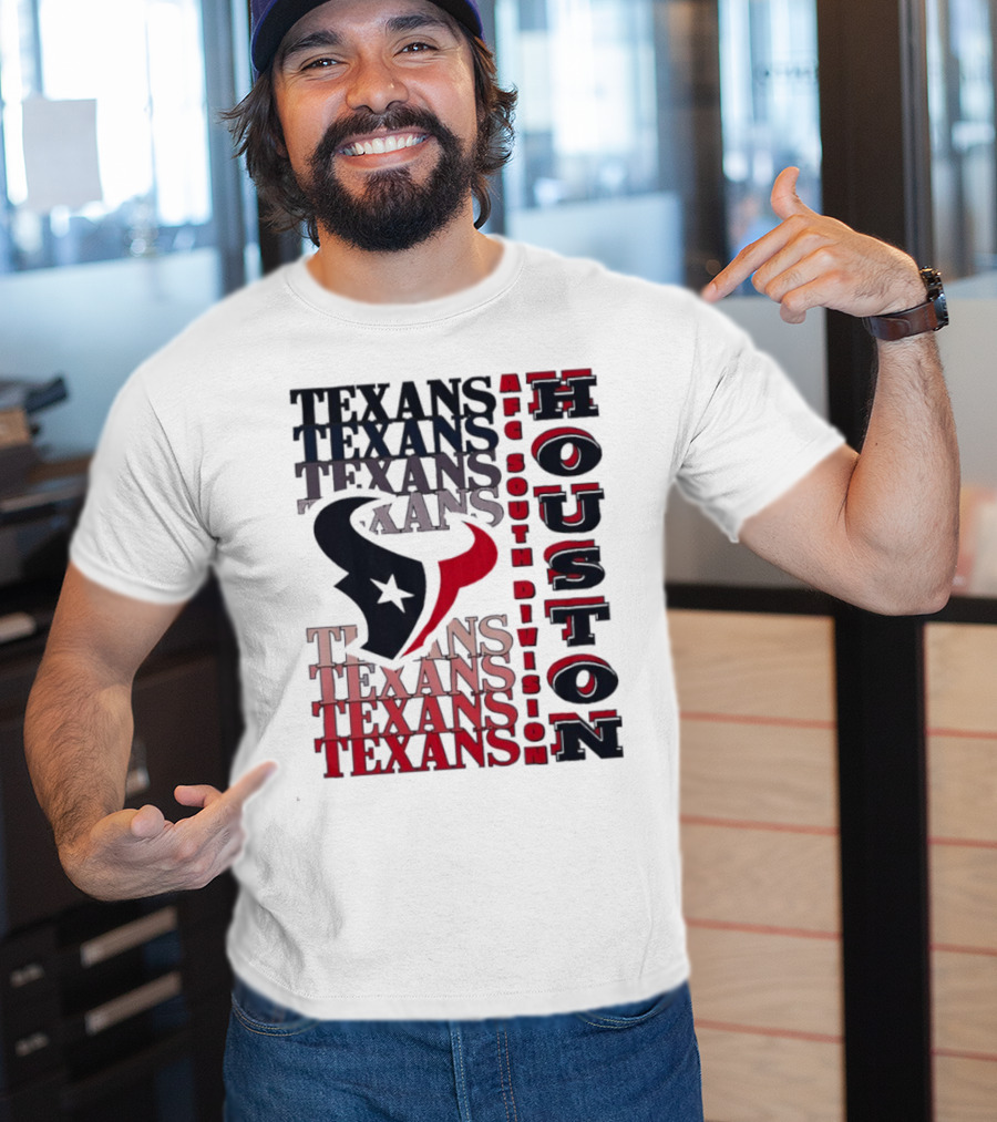 Houston Texans AFC South Division Texans Football T-Shirt