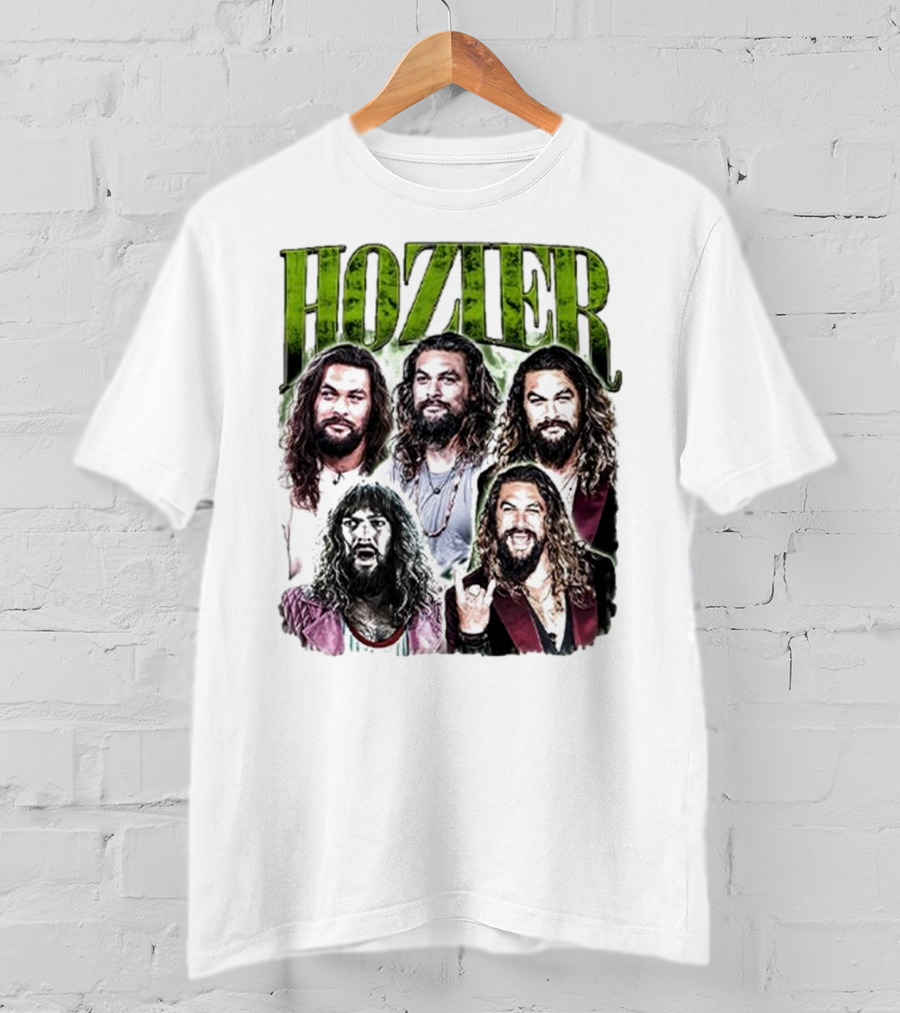 Hozier Jason Momoa Collage T-Shirt