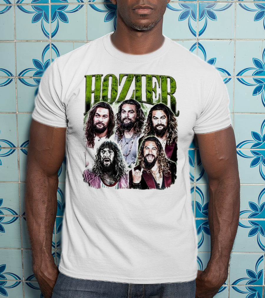 Hozier Jason Momoa Collage T-Shirt