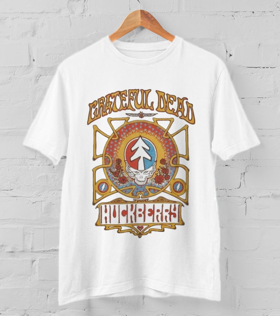 Grateful Dead Huckberry Steal Your Face Iconic Collaboration T-Shirt