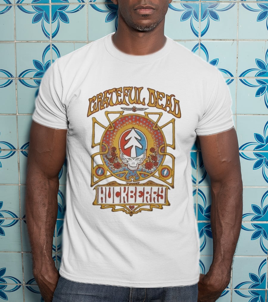 Grateful Dead Huckberry Steal Your Face Iconic Collaboration T-Shirt