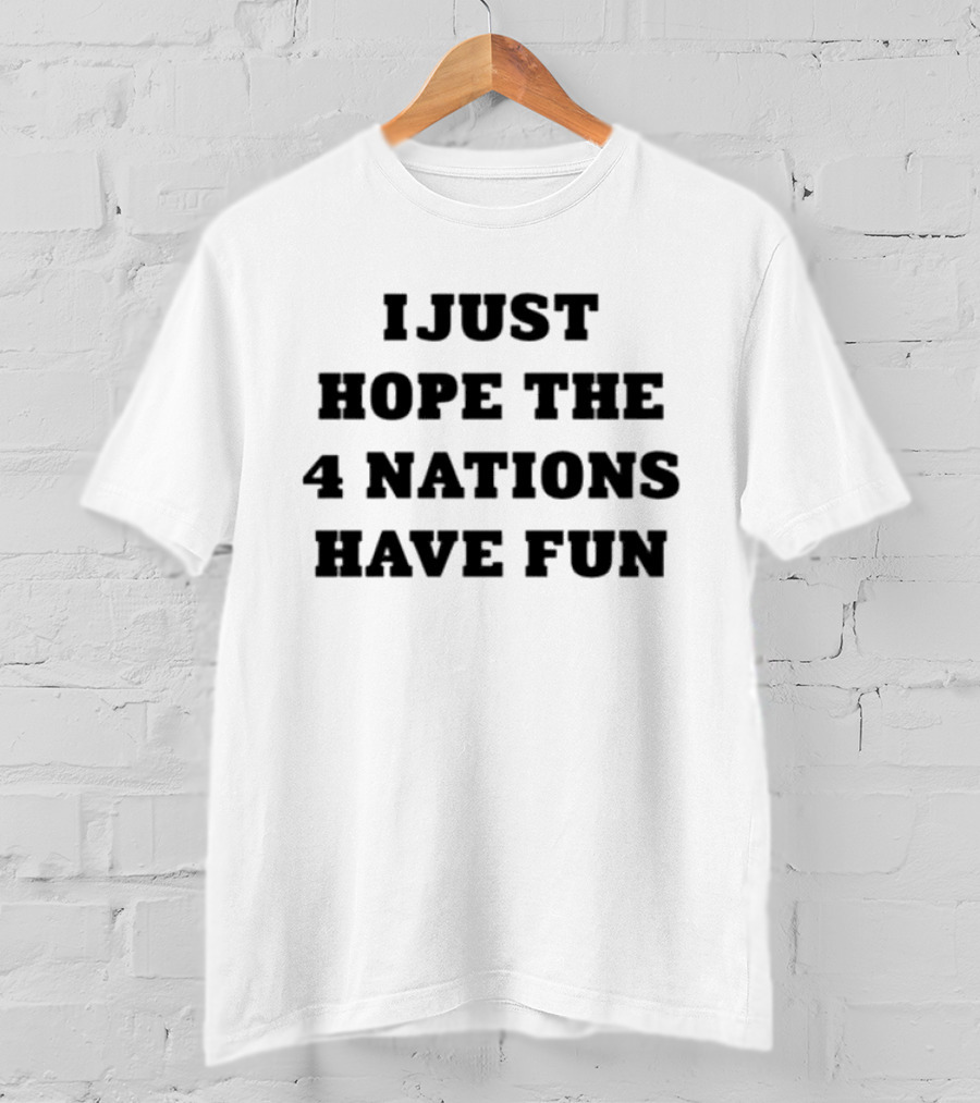 I Just Hope 4 Nations Have Fun Elements Avatar Symbol T-Shirt