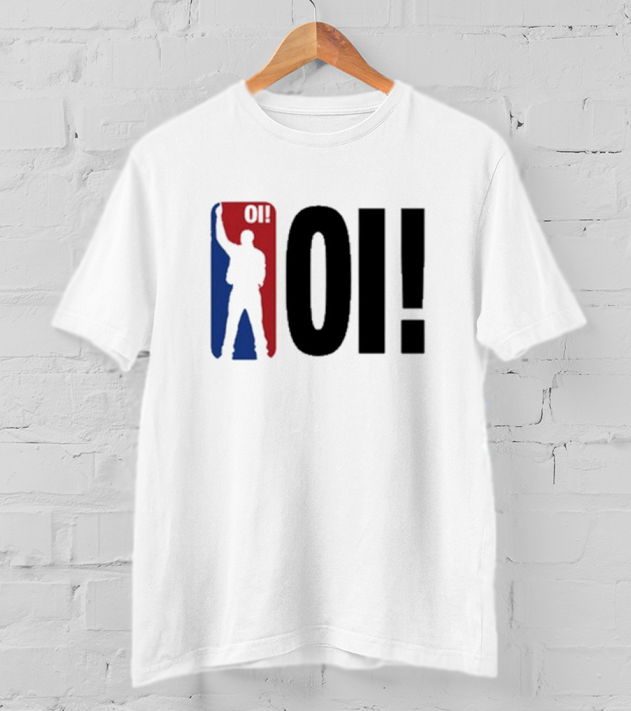 I Think We're Gonna Be Okay Red Blue Silhouette T-Shirt