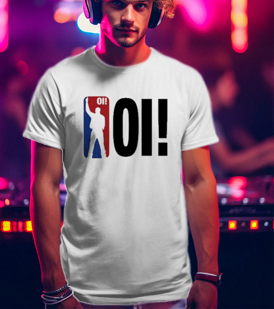 I Think We're Gonna Be Okay Red Blue Silhouette T-Shirt