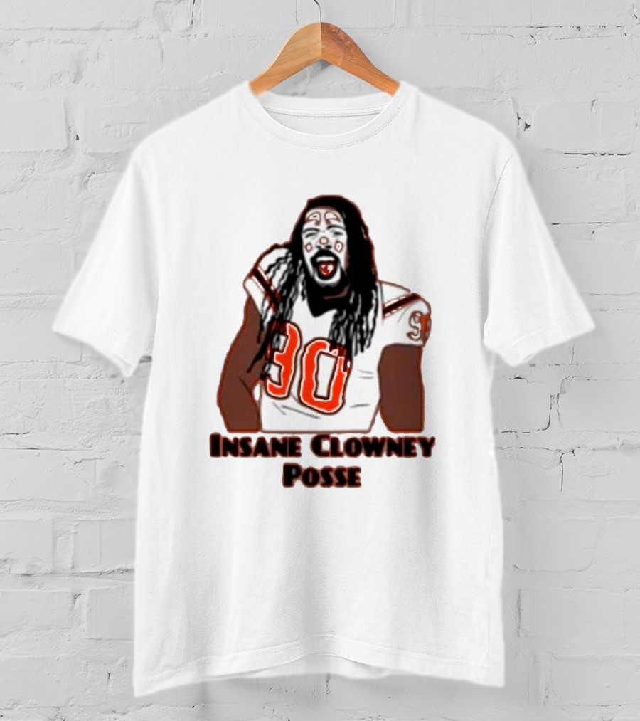 Insane Clowney Posse Player Number 90 Football Themed T-Shirt
