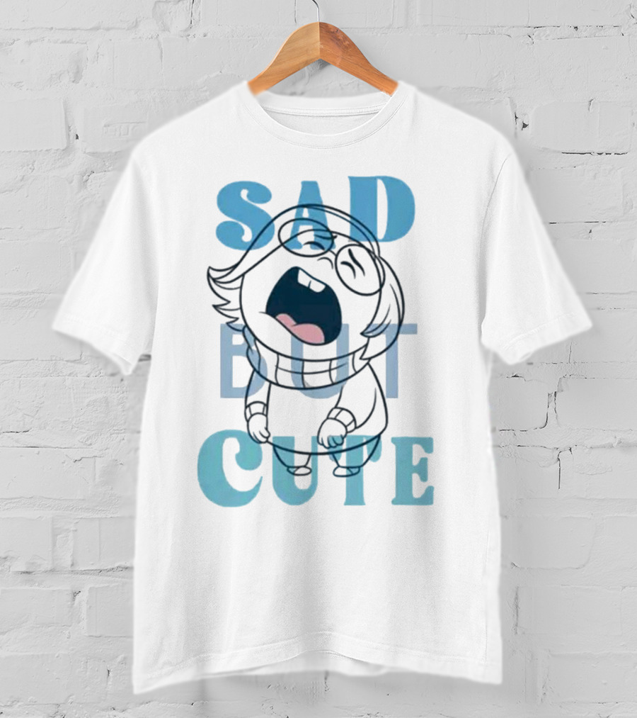 Sad But Cute Inside Out 2 Character T-Shirt