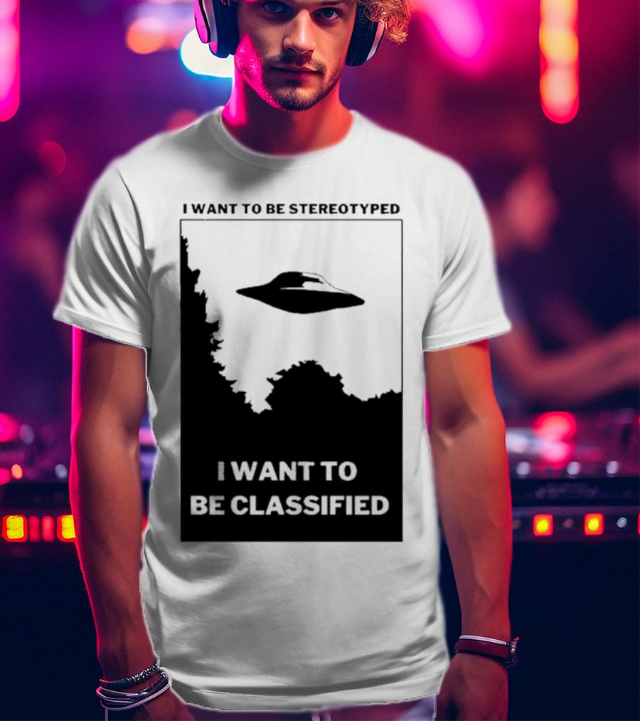 I Want To Be Stereotyped I Want To Be Classified Dead Kennedys T-Shirt