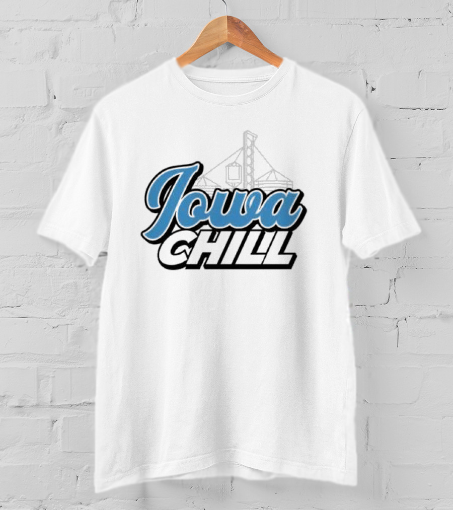 Iowa Chill Beer Coors-Inspired Retro Style T-Shirt