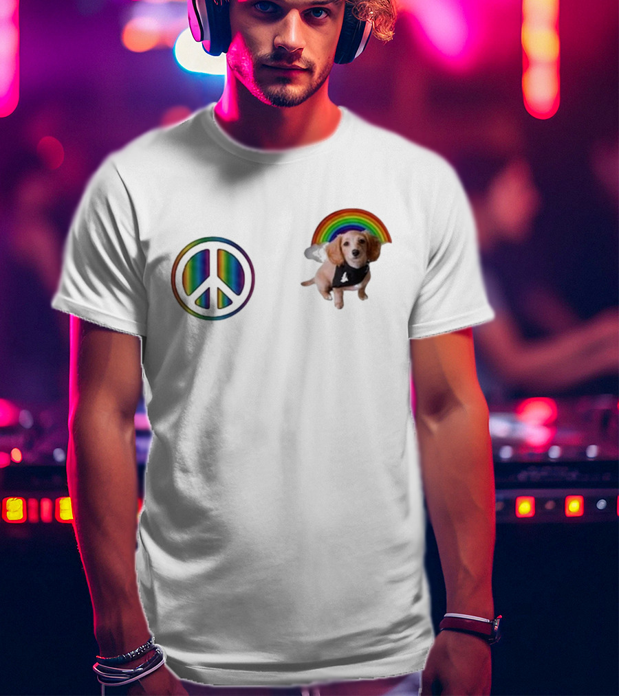 Illenium The Princess Peanut Rainbow Peace 2025 T-Shirt
