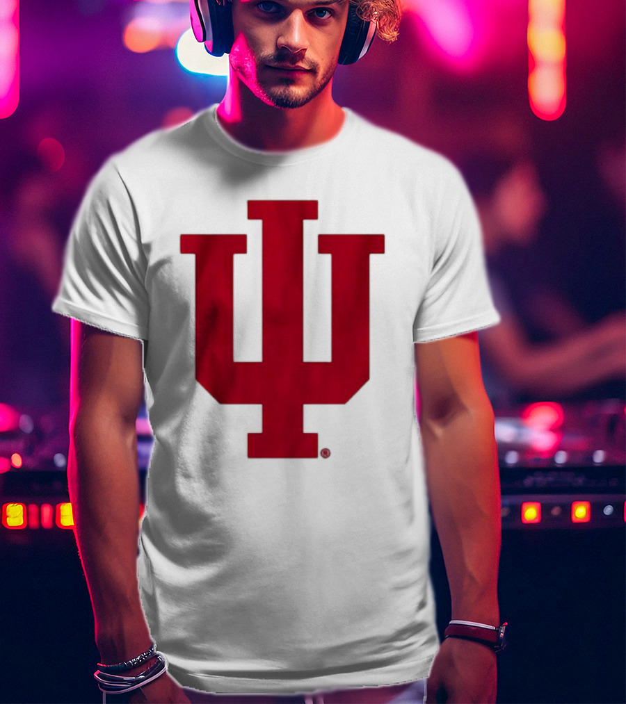 Indiana Hoosiers IU Crimson Emblem T-Shirt