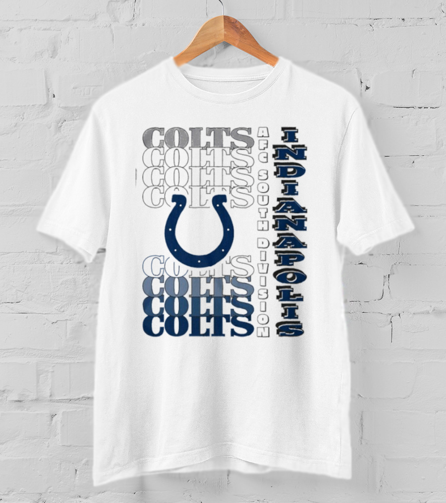 Indianapolis Colts AFC South Division Classic Colts Branding T-Shirt
