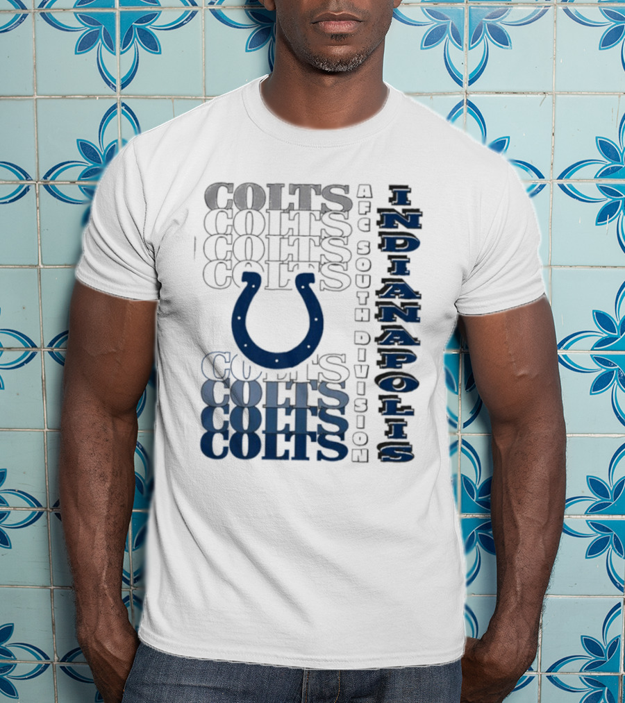 Indianapolis Colts AFC South Division Classic Colts Branding T-Shirt