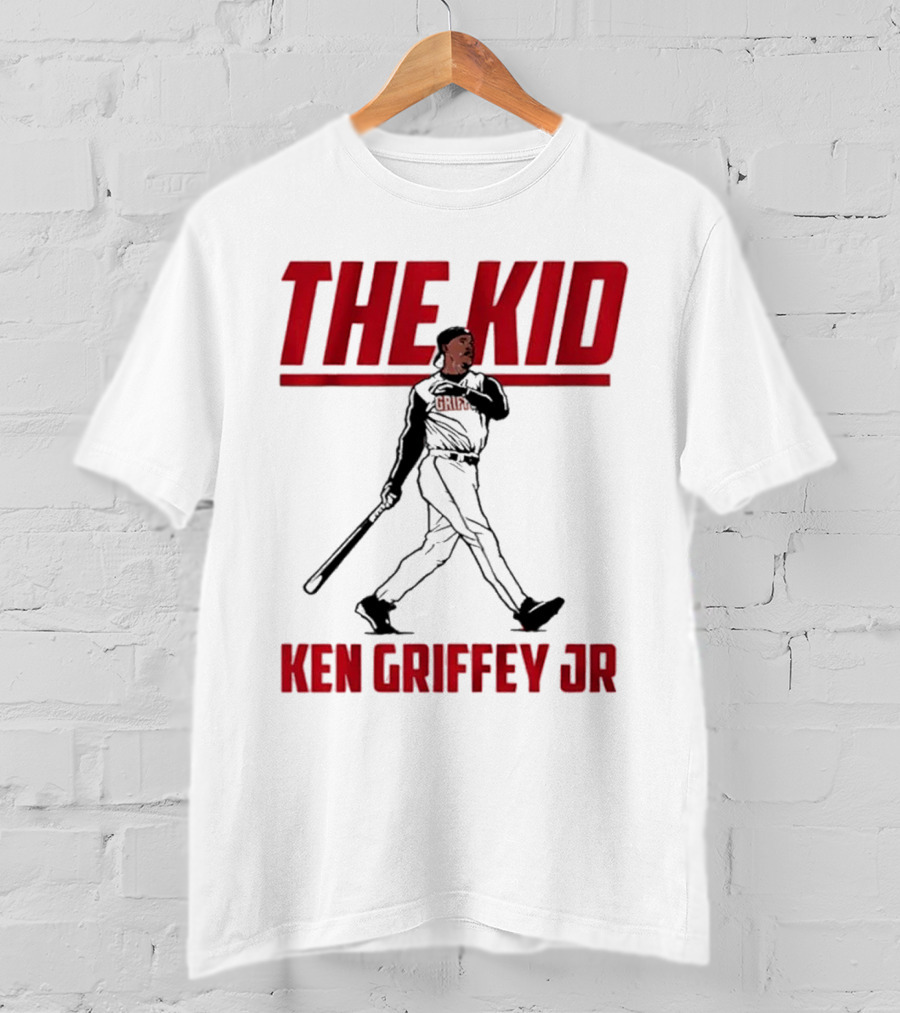 Ken Griffey Jr Cincinnati The Kid Baseball Legend T-Shirt