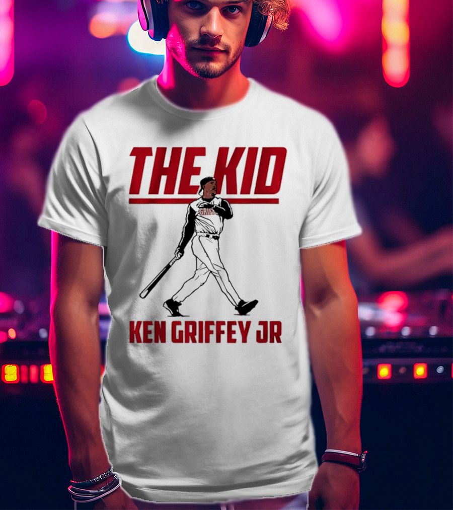 Ken Griffey Jr Cincinnati The Kid Baseball Legend T-Shirt