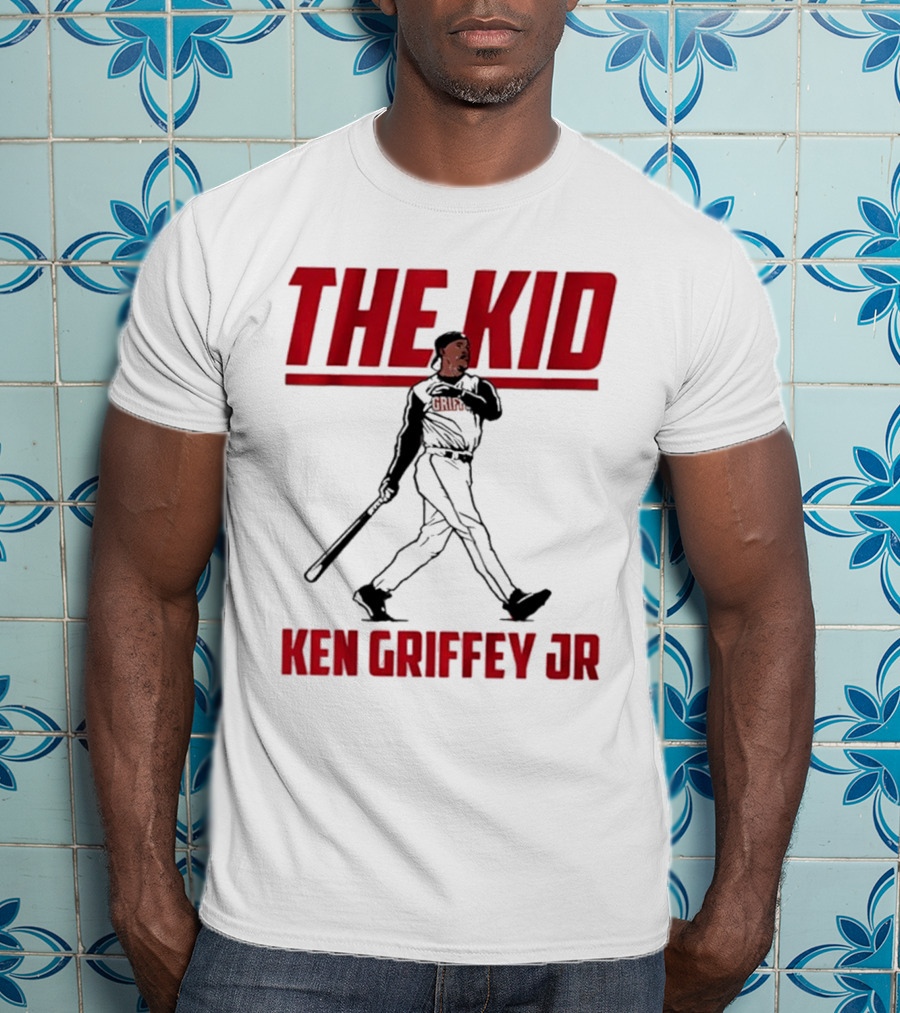 Ken Griffey Jr Cincinnati The Kid Baseball Legend T-Shirt