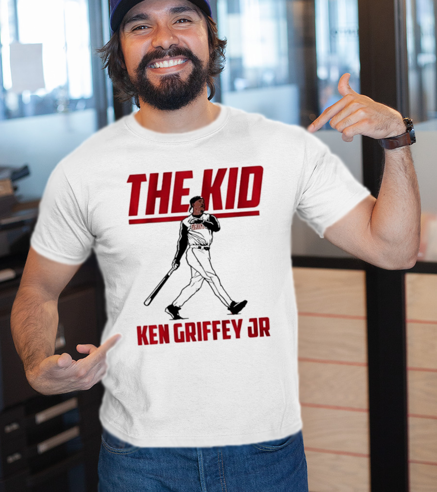 Ken Griffey Jr Cincinnati The Kid Baseball Legend T-Shirt