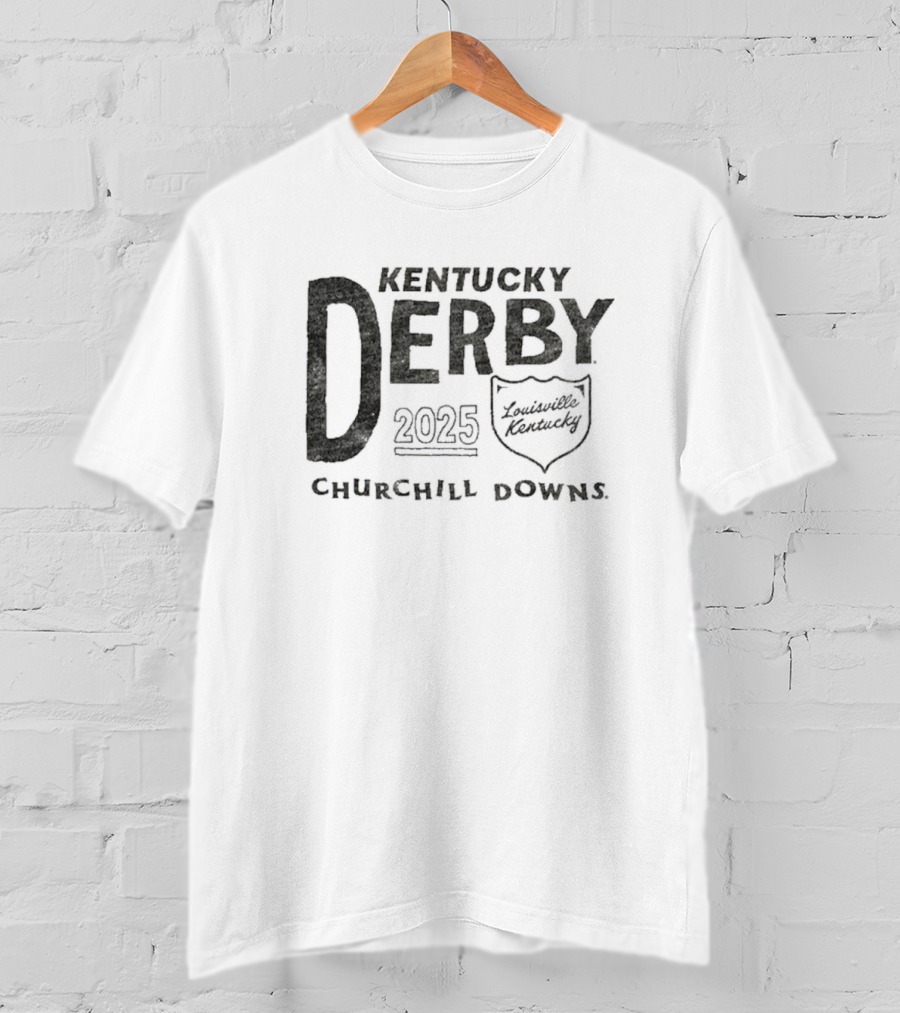 Kentucky Derby 2025 Louisville Churchill Downs Vintage Racing Event T-Shirt