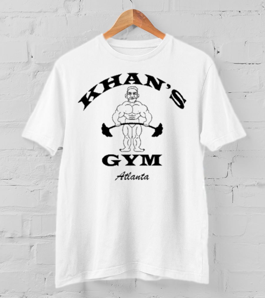 Khan’s Gym White T-Shirt
